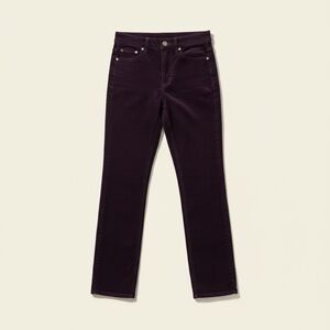 Club Monaco Deep Purple Corduroy Pants